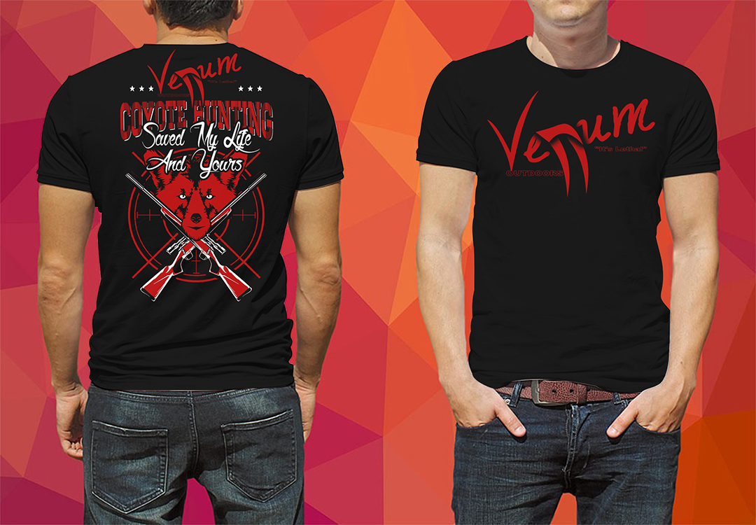 T-shirt Design by O_O NIZAL O_O for Venum Outdoors | Design #10165184