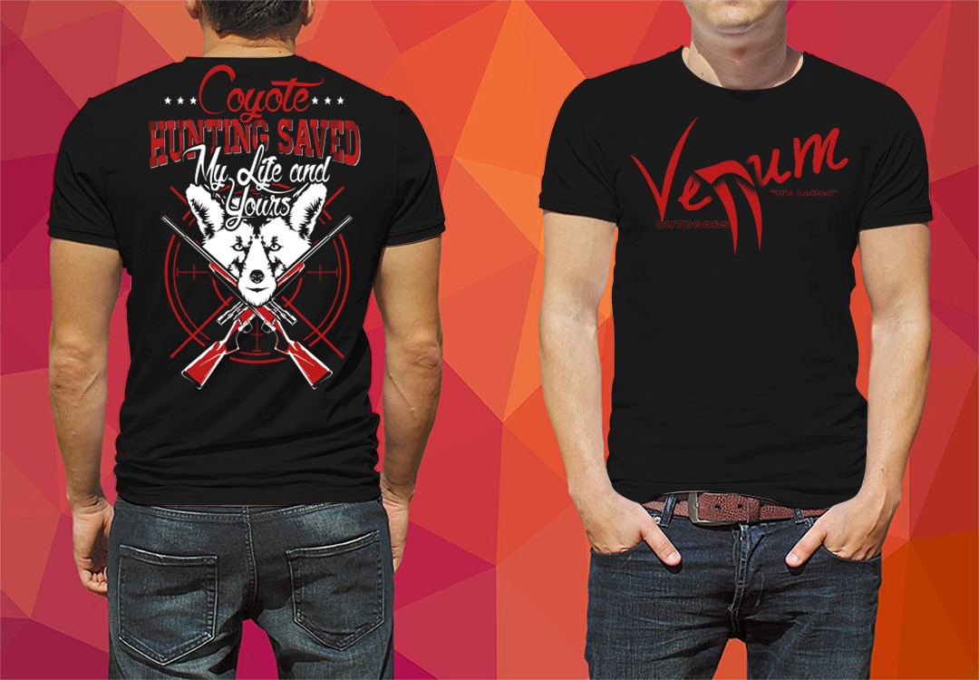 T-shirt Design by O_O NIZAL O_O for Venum Outdoors | Design #10165493