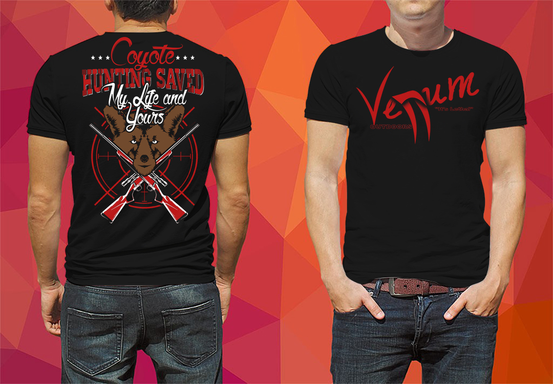 T-shirt Design by O_O NIZAL O_O for Venum Outdoors | Design #10165507