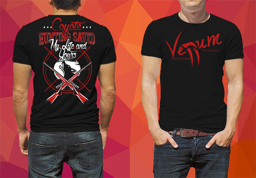 T-shirt Design by O_O NIZAL O_O for Venum Outdoors | Design #10166008