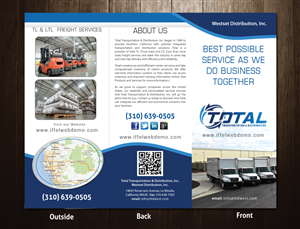 Brochure Design by meet007 for Iffel International | Design: #2164823