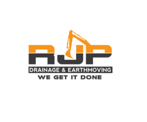 RJP Drainage & Earthmoving | Logo Design by renderman