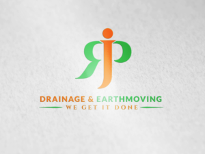 Diseño de Logo por yoossefMaroc para RJP Drainage & Earthmoving | Diseño: #9887806