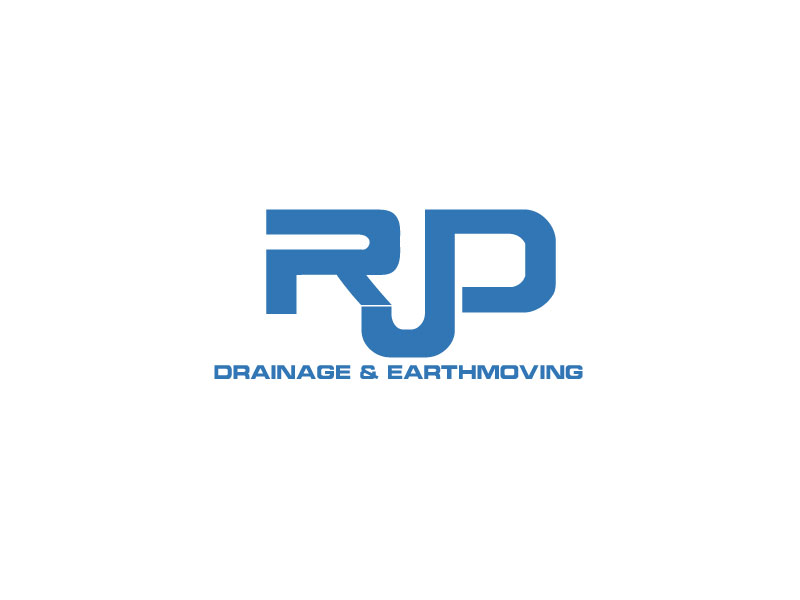 Diseño de Logo por MD Alamgir Hussain para RJP Drainage & Earthmoving | Diseño #9898722