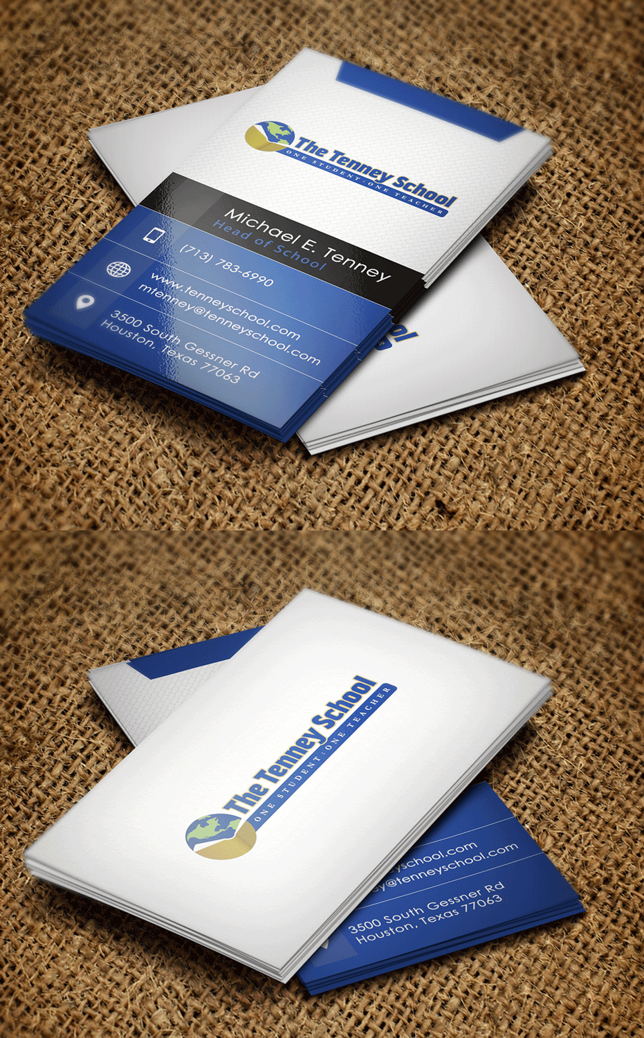 Visitenkarten-Design von Riz' für dieses Projekt | Design #9869445