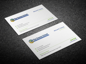 International School Business Card Design | Diseño de Tarjeta de Presentación por OxonoArt