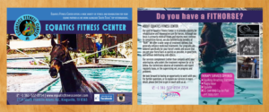 Postcard Design by Venus L. Penaflor for Fithorse by Equatics Fitness Center | Design: #10307926