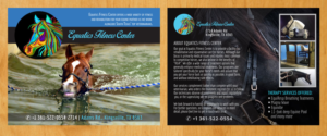 Postcard Design by Venus L. Penaflor for Fithorse by Equatics Fitness Center | Design: #9975255