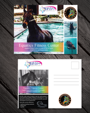 Postcard Design by mehandzic.j for Fithorse by Equatics Fitness Center | Design: #10306023
