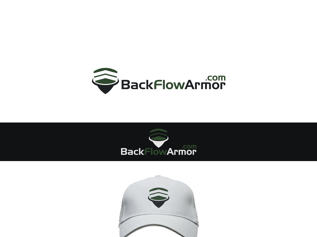 Logo Design by damakyjr for BACKFLOW ARMOR | Design #2143663