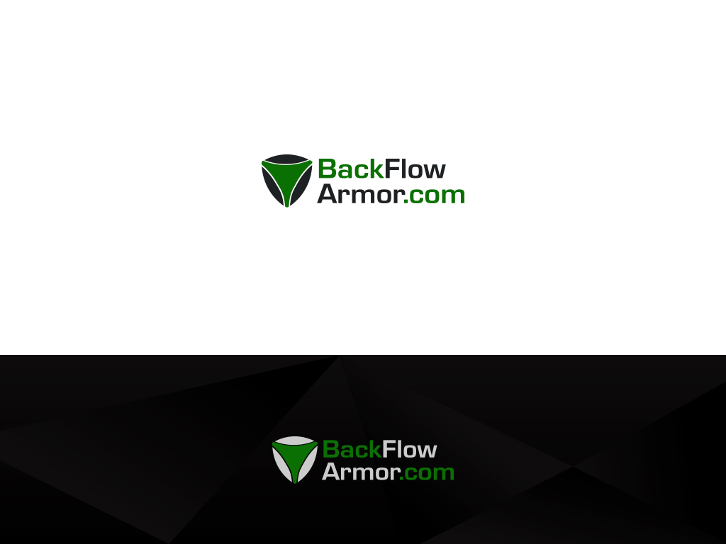 Logo Design by damakyjr for BACKFLOW ARMOR | Design #2143687