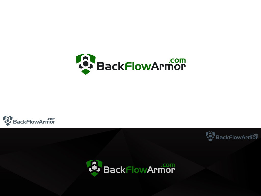 Logo Design by damakyjr for BACKFLOW ARMOR | Design #2153354