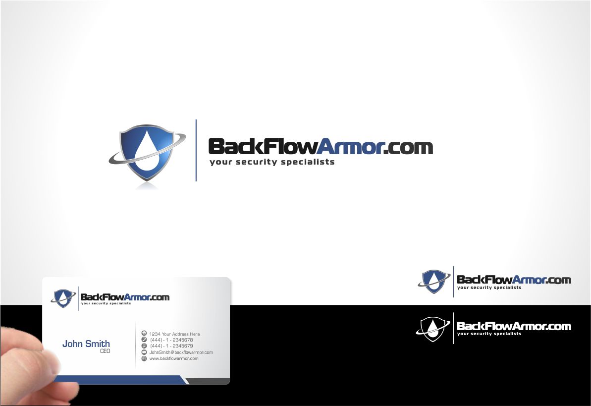 Logo Design by Robby SC for BACKFLOW ARMOR | Design #2128945