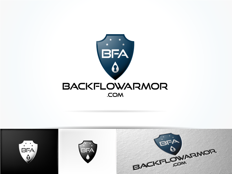 Logo Design by Outright Group for BACKFLOW ARMOR | Design #2135118
