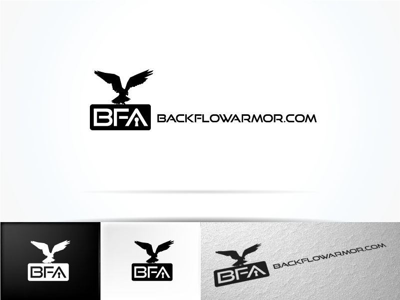 Logo Design by Outright Group for BACKFLOW ARMOR | Design #2135309