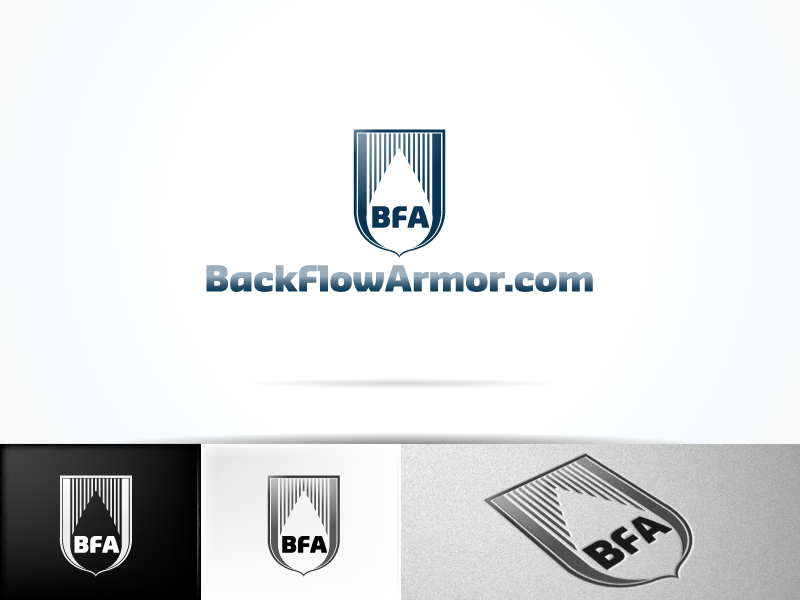 Logo Design by Outright Group for BACKFLOW ARMOR | Design #2135583