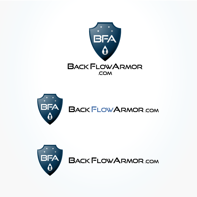 Logo Design by Outright Group for BACKFLOW ARMOR | Design #2165449