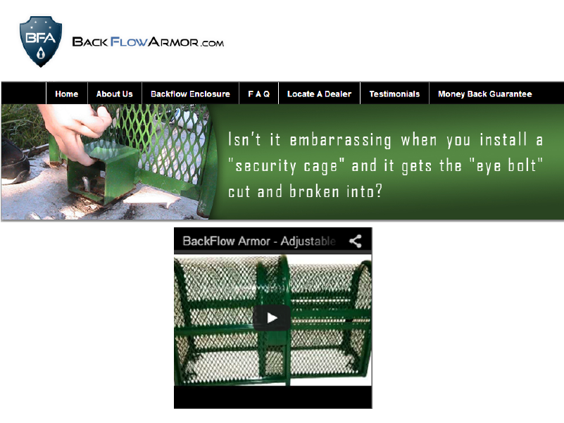 Logo Design by Outright Group for BACKFLOW ARMOR | Design #2165512