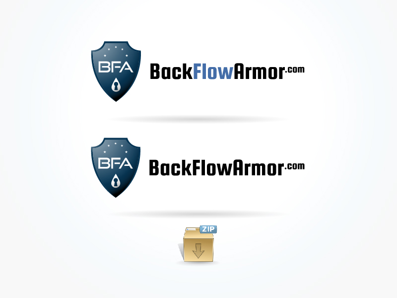 Logo Design by Outright Group for BACKFLOW ARMOR | Design #2178542