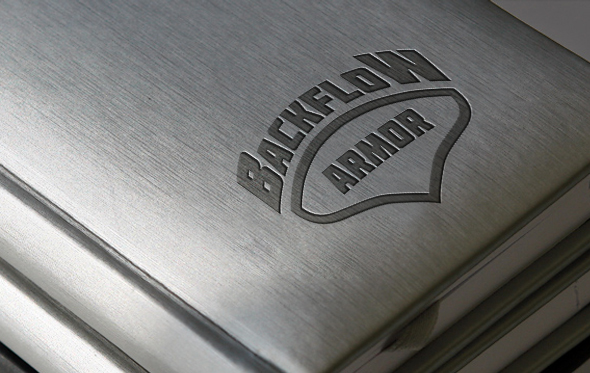 Logo Design by Skwagor for BACKFLOW ARMOR | Design #2144693