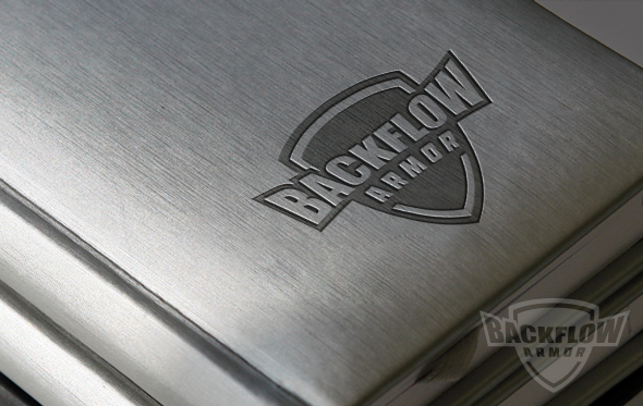 Logo Design by Skwagor for BACKFLOW ARMOR | Design #2156311