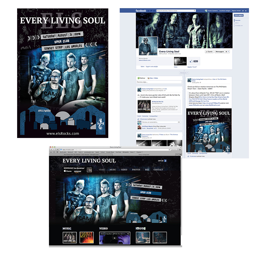 Diseño de Flyer por Karen Gameiro para Every Living Soul | Diseño #2185289