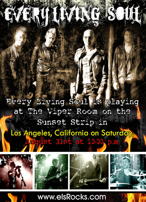 Rock Band Flyer for Show!!! | Diseño de Flyer por NILDesigns