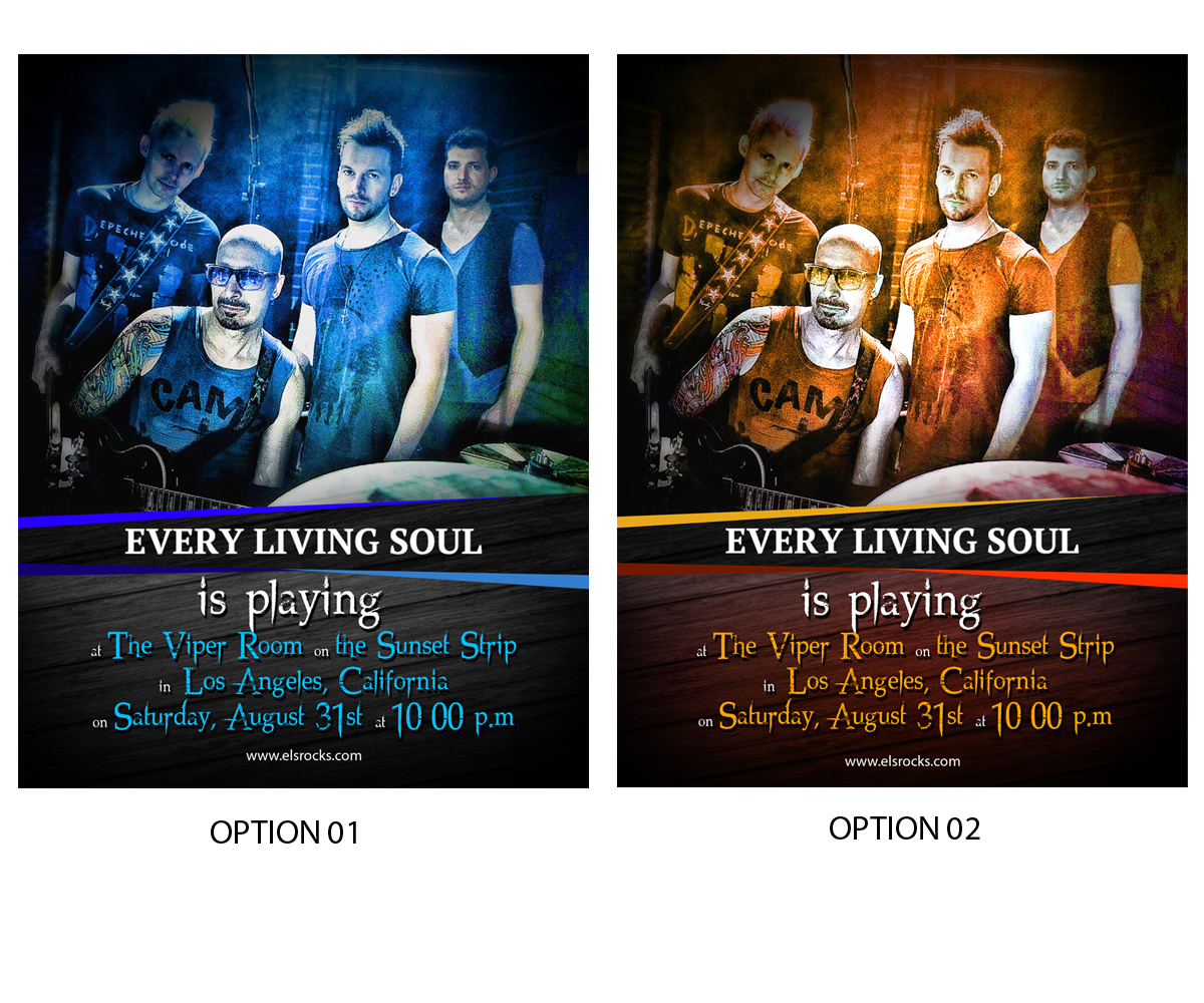 Design de Flyer par Rflames pour Every Living Soul | Design #2178909