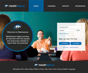 Web Design par Albel pour Mestreduca | Design #2306982