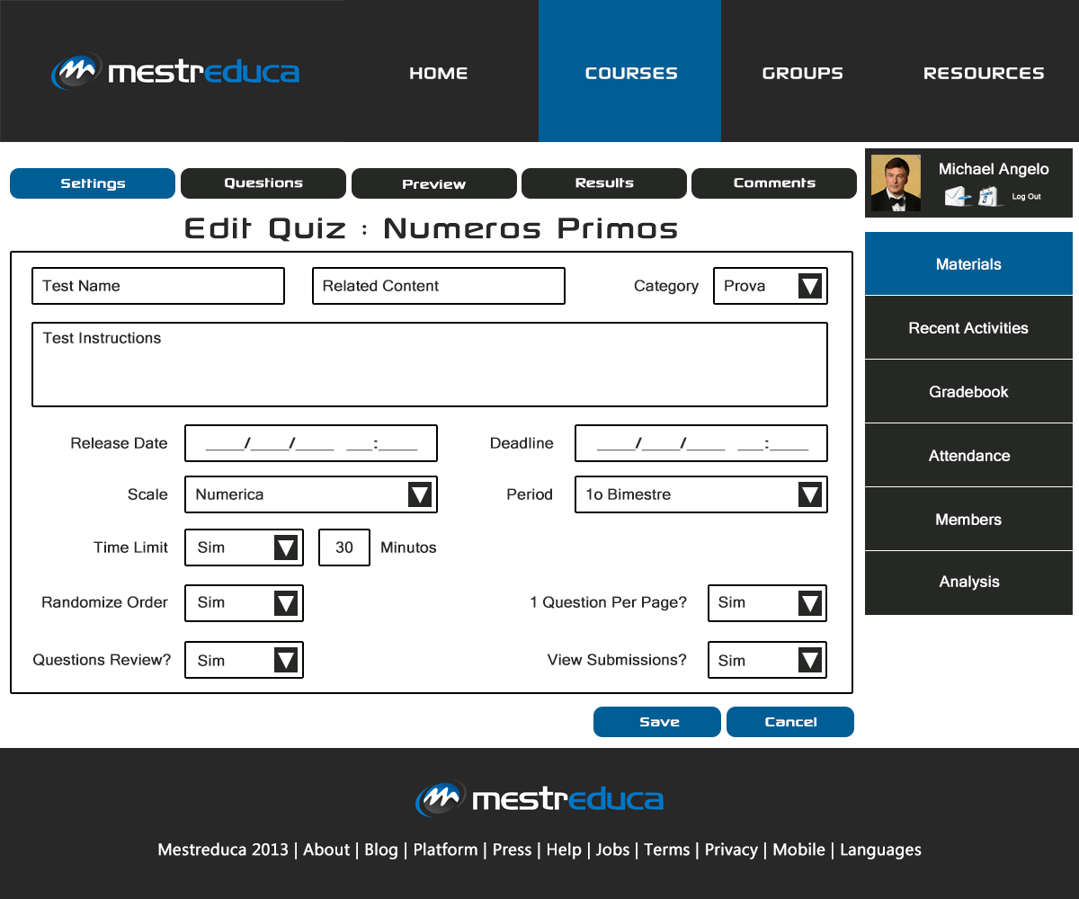 Diseño Web por Albel para Mestreduca | Diseño #2307080