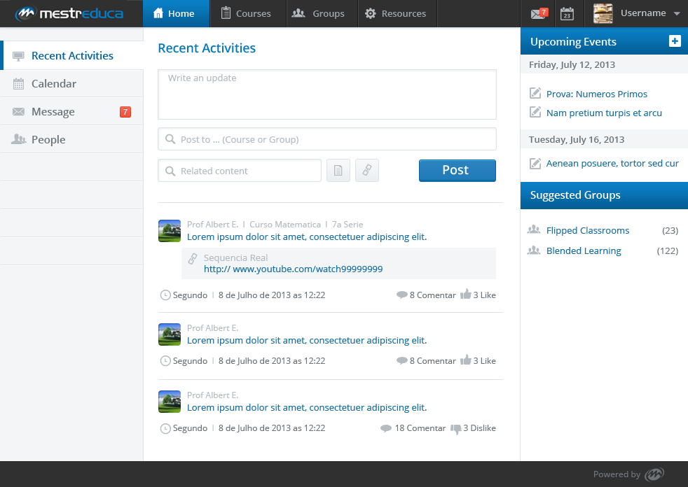 Diseño Web por Violeta Pironkova para Mestreduca | Diseño #2176951