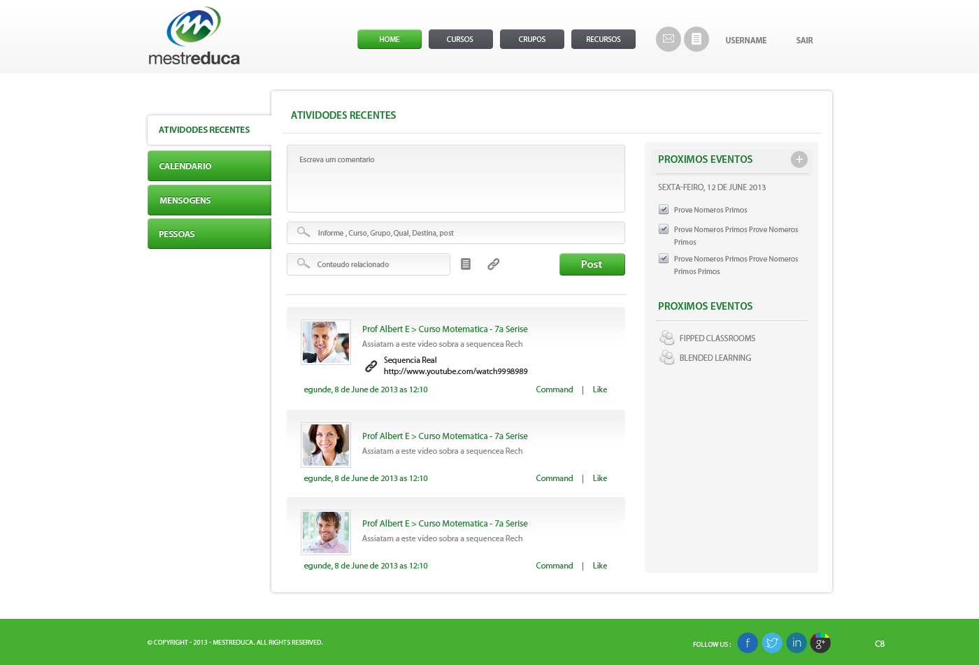 Web Design by pb for Mestreduca | Design #2136307