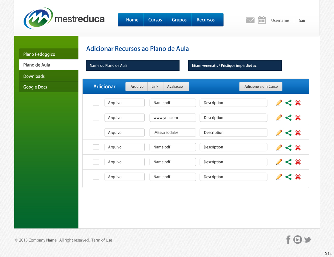Web Design by pb for Mestreduca | Design #2136311