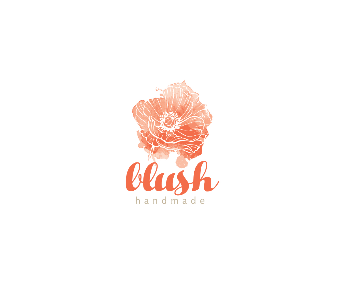 Logo Design by Irina Makedonska for Blush Handmade | Design #9872874