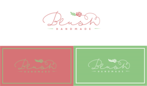 blush handmade | Logo Design by Birdcage