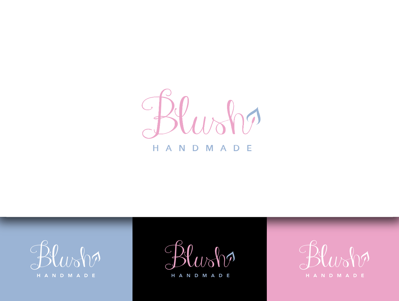 Logo Design by wonderland for Blush Handmade | Design #9872826