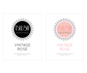 Logo Design by karolina.pajnowska for Blush Handmade | Design: #9873522