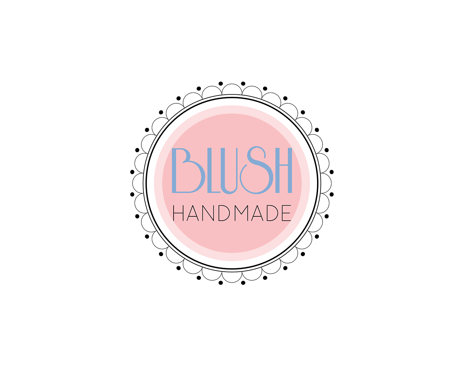 Logo Design by karolina.pajnowska for Blush Handmade | Design #9876219