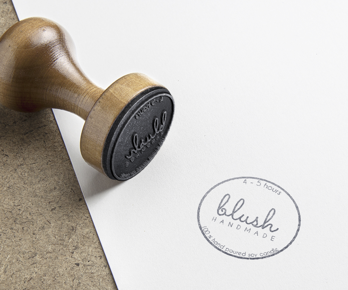 Logo Design by Zane_Graph_Design for Blush Handmade | Design #9872350