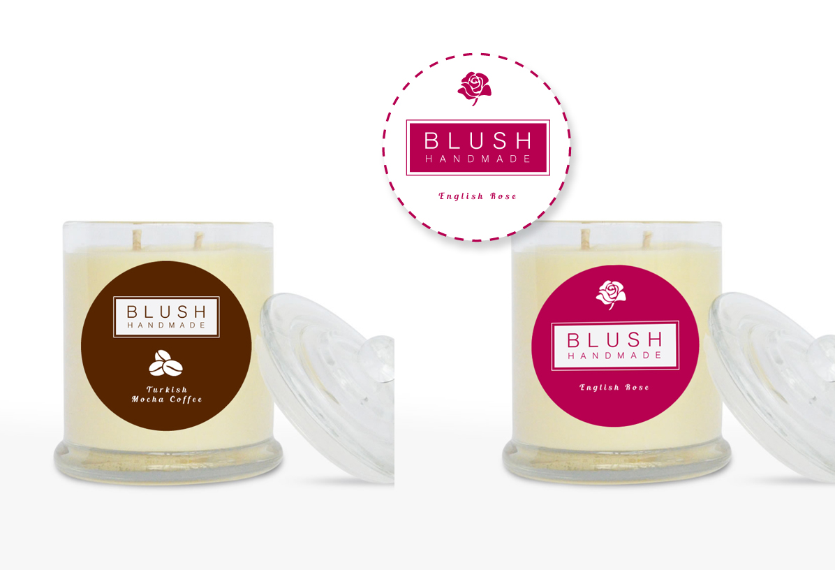 Logo Design by emm.terrestrial for Blush Handmade | Design #9872133