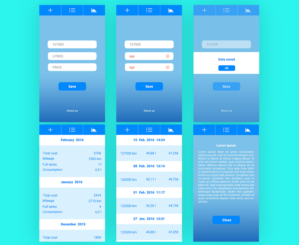 App Design by lostindream