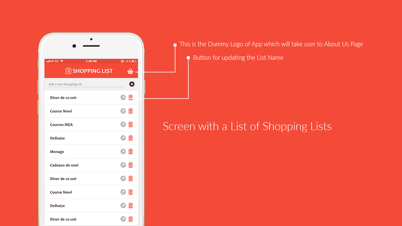 App Design by huzefa072 for Antidot | Design #9900856