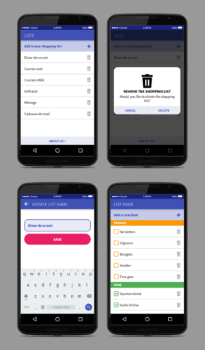 Diseño de aplicación (App) por MIND para Antidot | Diseño: #9912716