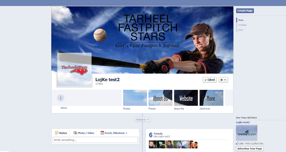 Design Facebook par lojke pour Square CIrcle Venture, LLC | Design #2156055