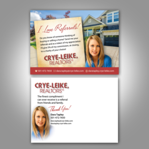 Postcard Design by earldesigns for Crye-Leike Realtors Conway | Design: #9912934