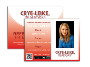 Postcard Design by Jessica Slater Designs for Crye-Leike Realtors Conway | Design: #9876376
