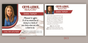Postcard Design by KristenSBDesigns for Crye-Leike Realtors Conway | Design #9875187