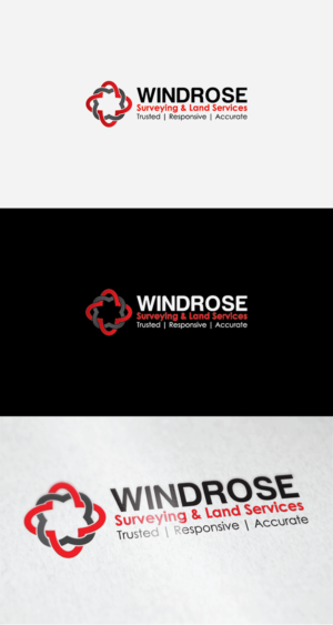 Windrose Surveying & Land Services | Diseño de Logo por eko07