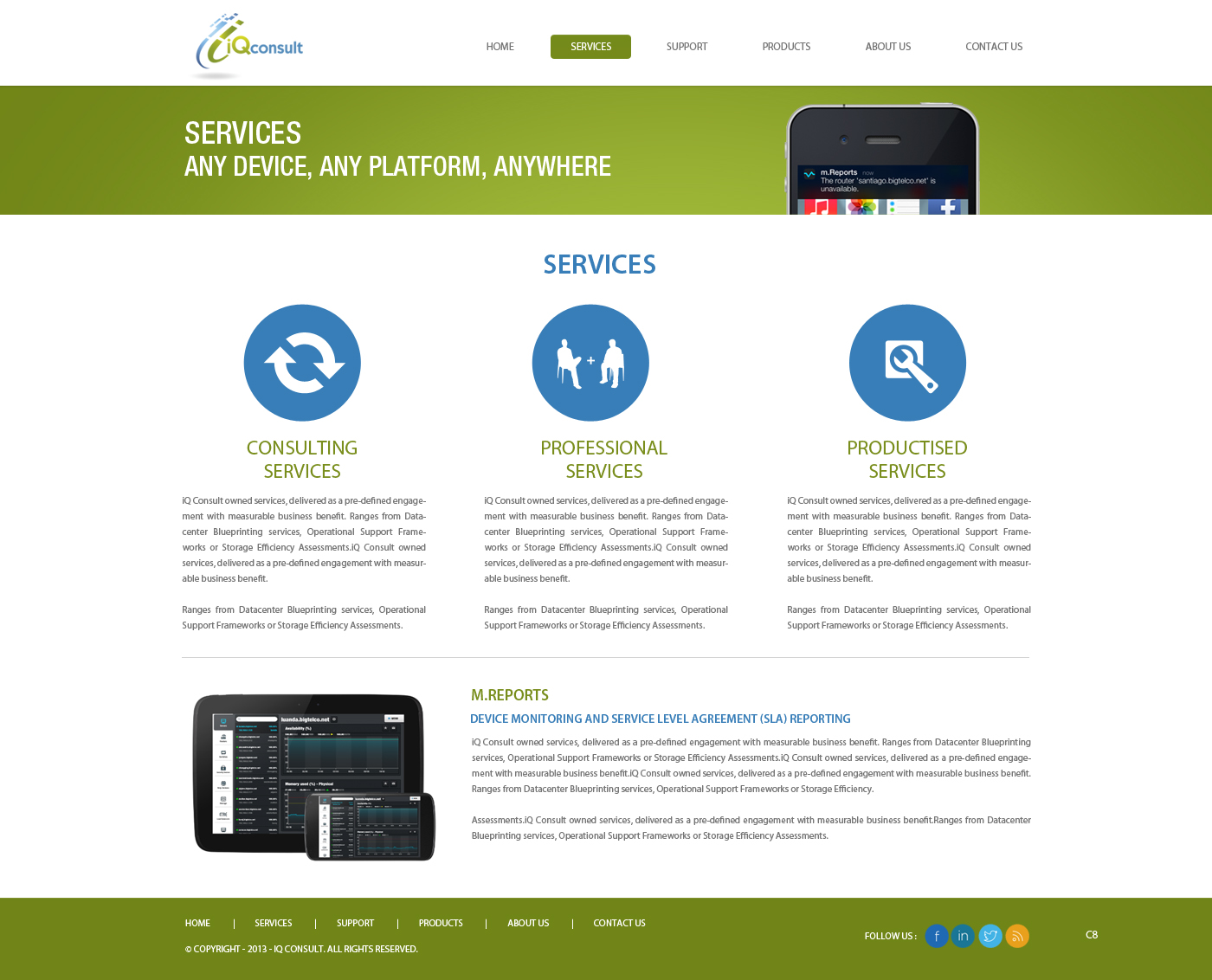 Web Design by pb for iQ Consult | Design #2146142