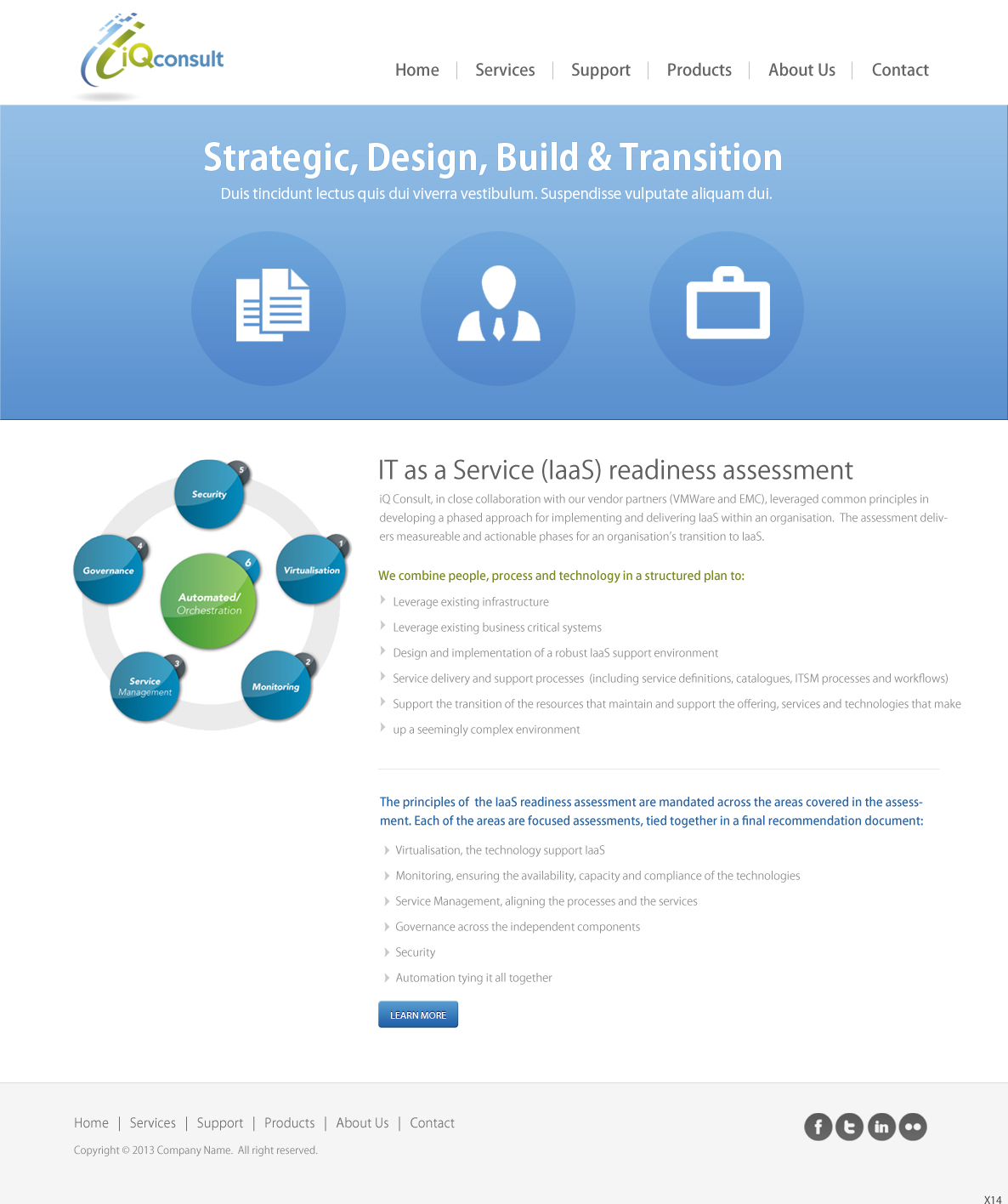 Web Design by pb for iQ Consult | Design #2146146